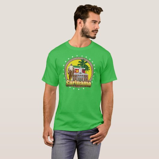 Suriname T-shirt (Voorkant volledig)