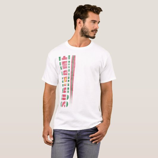 Suriname T-shirt (Voorkant volledig)