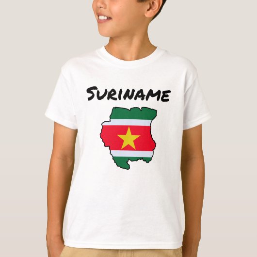 Suriname T-shirt (Voorkant)