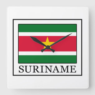 Suriname Vierkante Klok