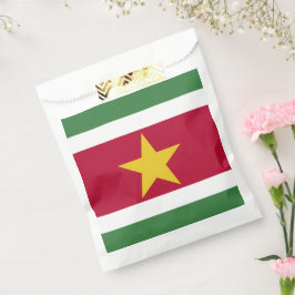 Suriname vlag bedankzakje