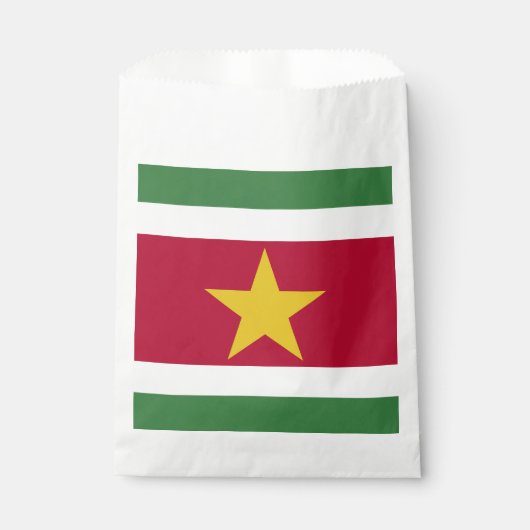 Suriname vlag bedankzakje (Voorkant)