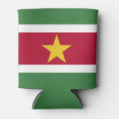 Suriname Vlag Blikjeskoeler (Voorkant)