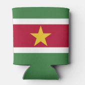 Suriname Vlag Blikjeskoeler (Achterkant)