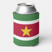 Suriname Vlag Blikjeskoeler (Blikje Achterkant)