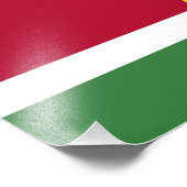 Suriname Vlag Foto Afdruk (Hoek)