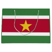 Suriname Vlag Groot Cadeauzakje (Voorkant)