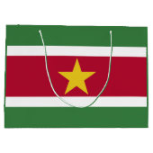 Suriname Vlag Groot Cadeauzakje (Achterkant)