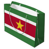 Suriname Vlag Groot Cadeauzakje (Achterkant Gekanteld)