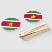 Suriname Vlag Handwaaier (Niet-gemonteerd)