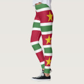 Suriname Vlag Leggings (Links)