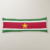 Suriname Vlag Lichaamskussen (Achterkant)