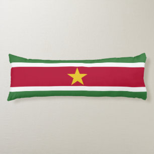 Suriname Vlag Lichaamskussen