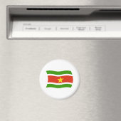 Suriname Vlag Magneet (Insitu (Vaatwasser))