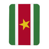Suriname Vlag Magneet (Verticaal)