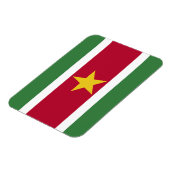 Suriname Vlag Magneet (Linkerzijde)