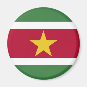 Suriname Vlag Magneet