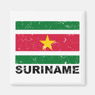 Suriname  vlag magneet