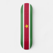 Suriname Vlag Persoonlijk Skateboard (Voorkant)