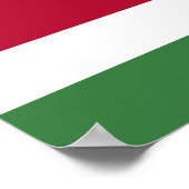 Suriname vlag poster (Hoek)