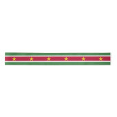 Suriname Vlag Satijnen Lint (Voorkant)