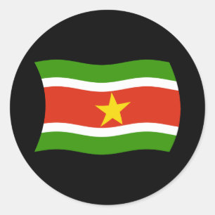 Suriname Vlag Sticker