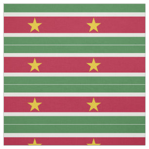 Suriname Vlag Stof