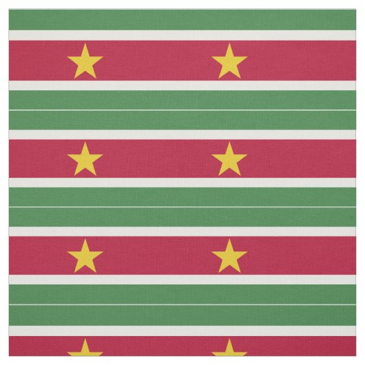 Suriname Vlag Stof (Swatch)