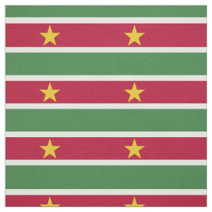 Suriname Vlag Stof