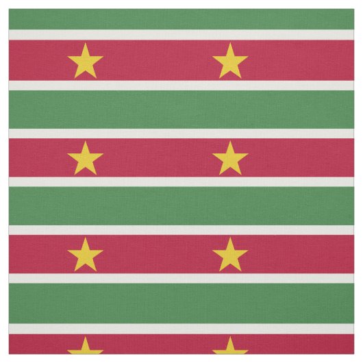 Suriname Vlag Stof (Swatch)