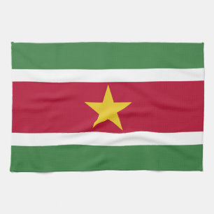 Suriname Vlag Theedoek