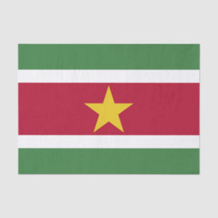 Suriname Vlag Tissuepapier