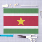 Suriname Vlag Tissuepapier (Craft)