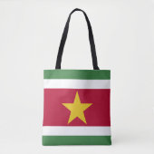 Suriname vlag tote bag (Voorkant)