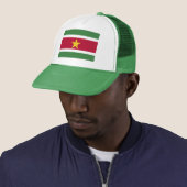 Suriname Vlag Trucker Pet (In situ)
