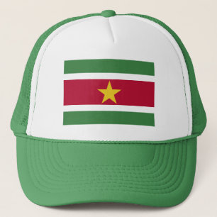 Suriname Vlag Trucker Pet