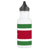 Suriname vlag waterfles  (Rechts)
