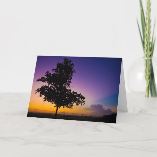 Surise bij het Gebied van de Boogschutter Kaart (Voorkant)