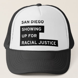 SURJ San Diego Logo Draag Trucker Pet