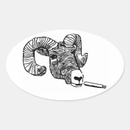 Surly Bighorn Ovale Sticker