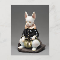 Surly Konijn Porselein Figurine
