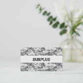 Surpluscentrum Visitekaartje (Staand voorkant)