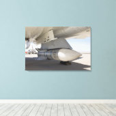 Surpluszee Phoenix-raketten Canvas Afdruk (Insitu (Houten vloer))