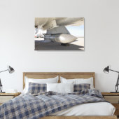 Surpluszee Phoenix-raketten Canvas Afdruk (Insitu (Slaapkamer))