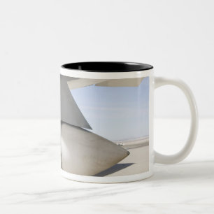 Surpluszee Phoenix-raketten Tweekleurige Koffiemok