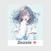 Surprise | 東京娘 GenerartiveAI シール Sticker (Vel)