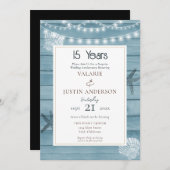 Surprise 15e jubileum Strand Kaart (Voorkant / Achterkant)