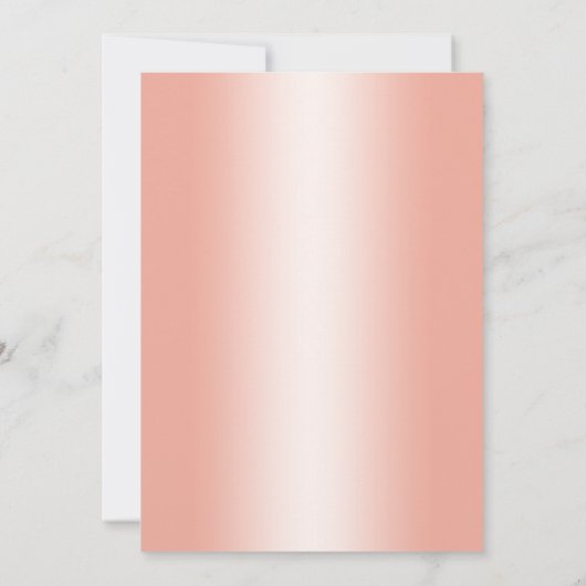 Surprise 21st Verjaardag - Roos Goud Zwart Kaart (Achterkant)