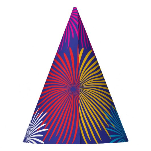 Surprise 45th Birthday party paper cone hats Feesthoedjes (Achterkant)