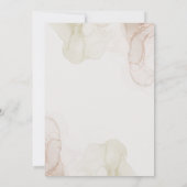 Surprise 50th Wedding Jubileum Invitation Kaart (Achterkant)